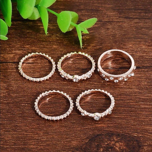 Boho Tier Stacking Rings - Picture 3 of 3